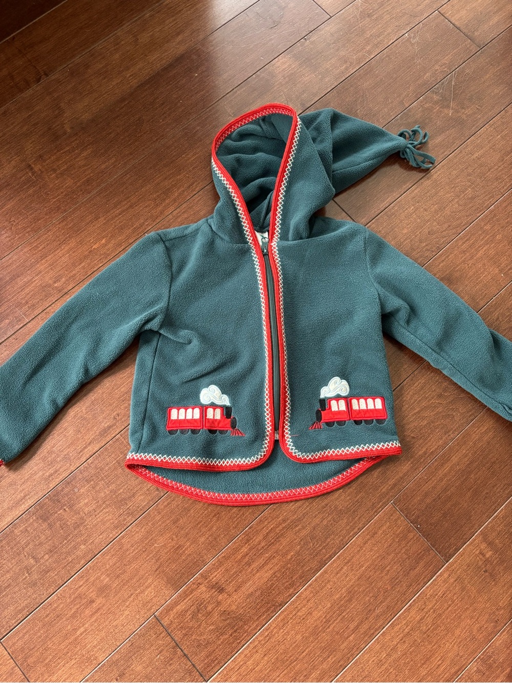Hanna Andersson Train Fleece Jacket